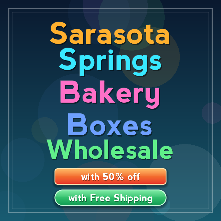 Sarasota Springs bakery boxes