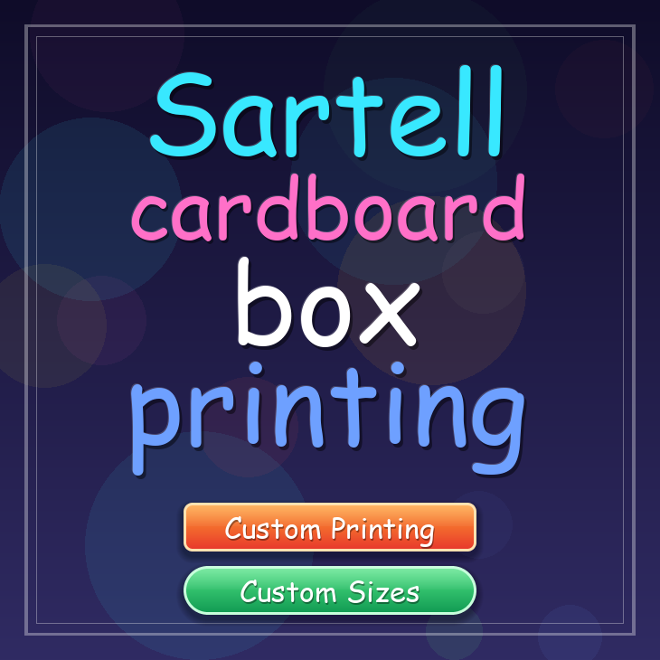Sartell cardboard box printing
