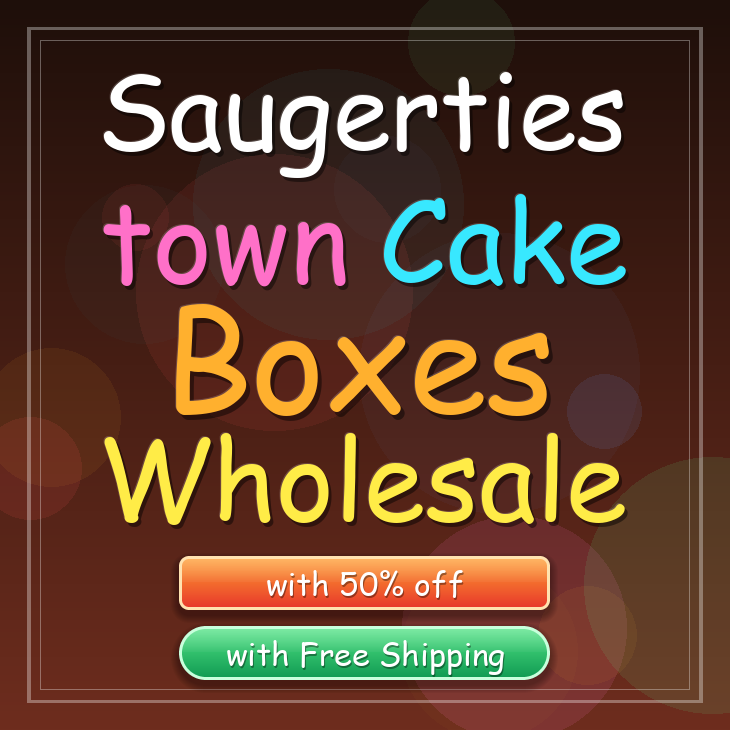 Saugerties Town cake boxes