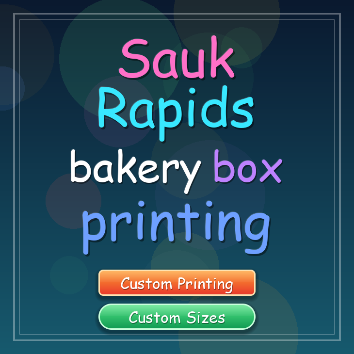 Sauk Rapids bakery box printing