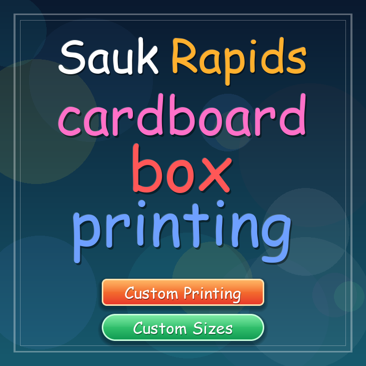 Sauk Rapids cardboard box printing