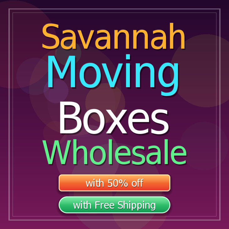 Savannah moving boxes