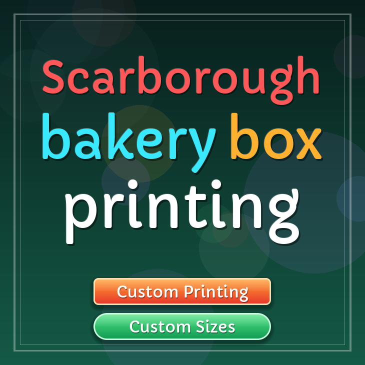 Scarborough bakery box printing