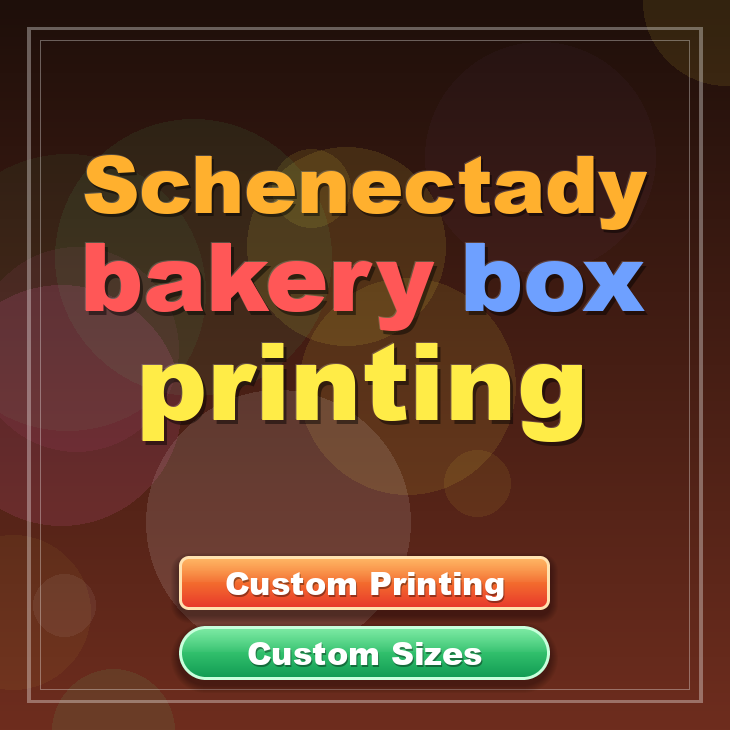Schenectady bakery box printing