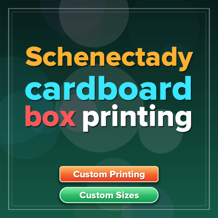 Schenectady cardboard box printing