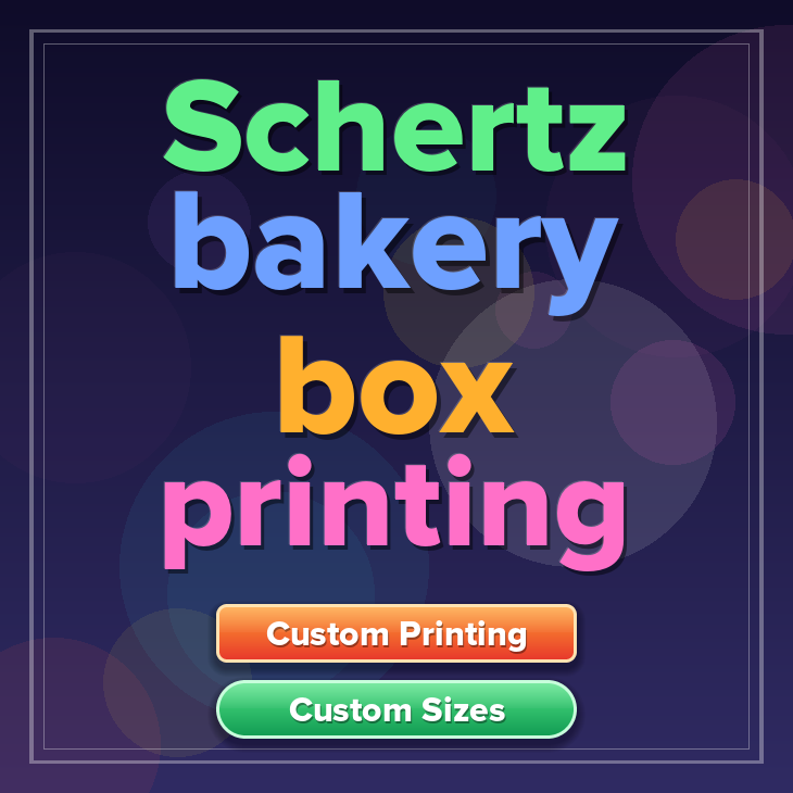 Schertz bakery box printing