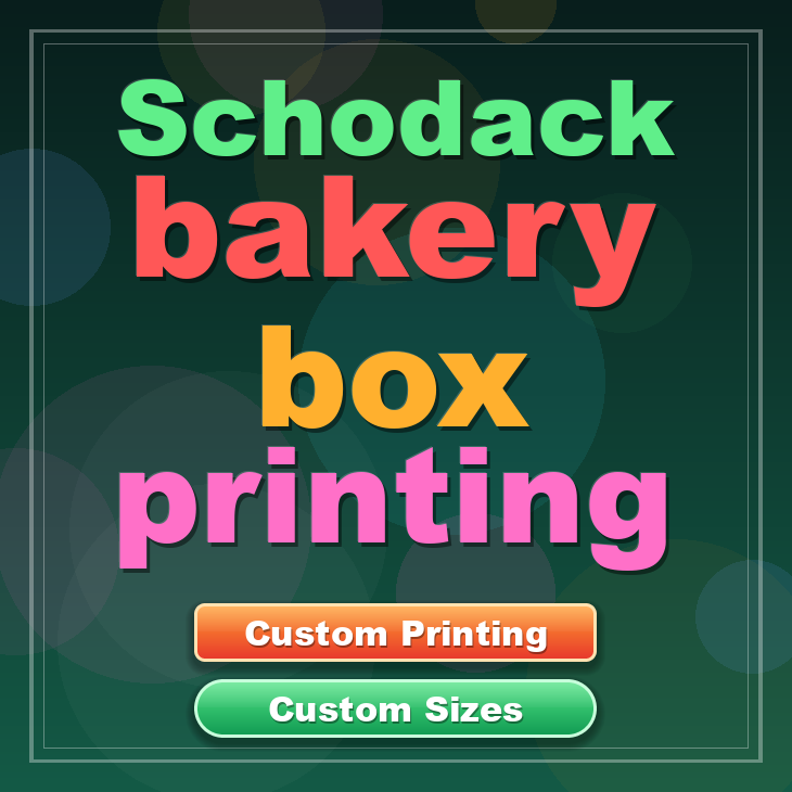 Schodack bakery box printing