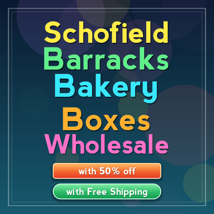 Schofield Barracks bakery boxes