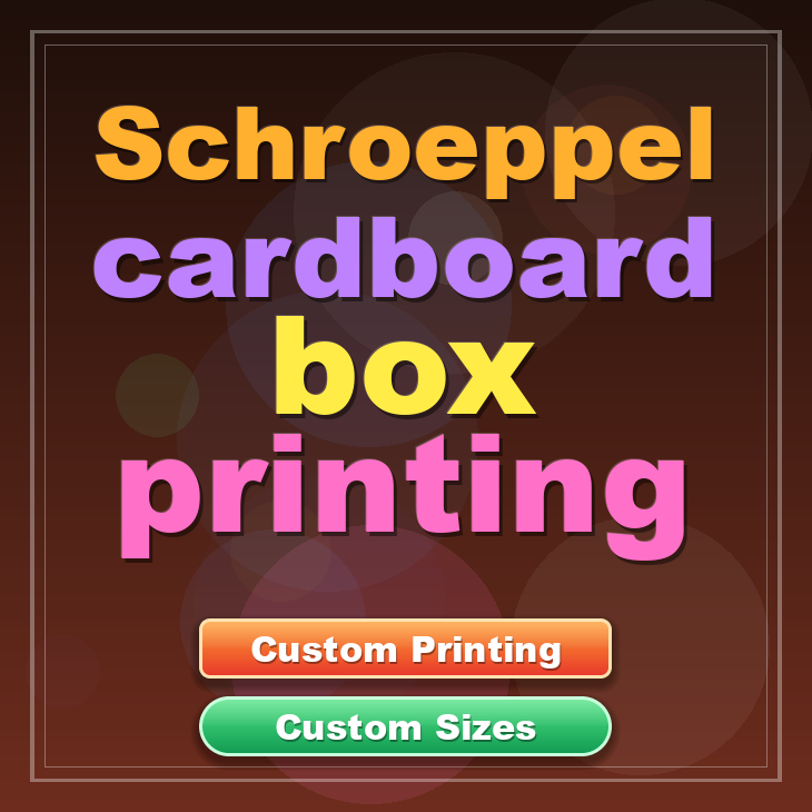 Schroeppel cardboard box printing