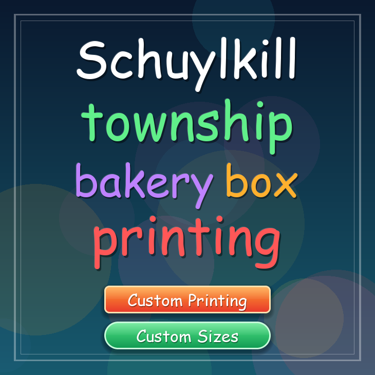 Schuylkill Township bakery box printing