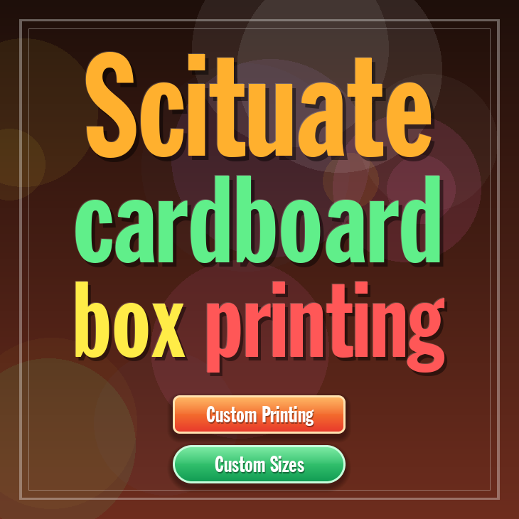 Scituate cardboard box printing