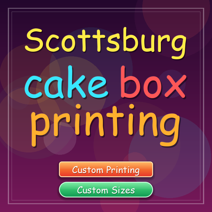 Scottsburg cake box printing