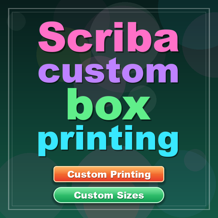 Scriba custom box printing