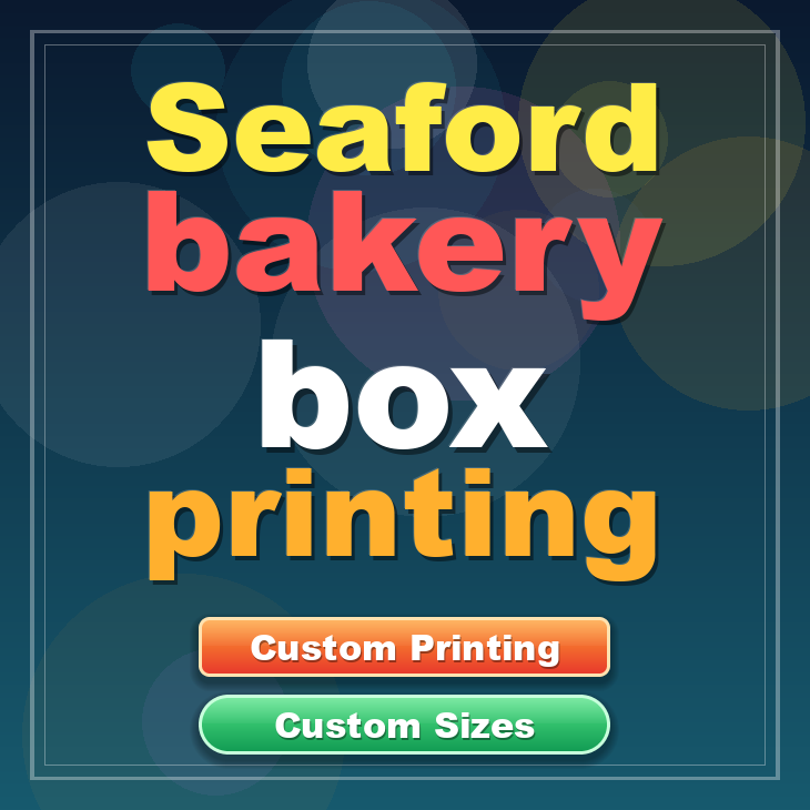 Seaford bakery box printing