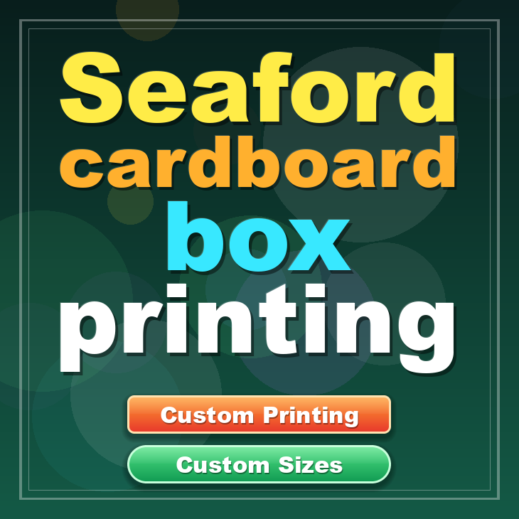 Seaford cardboard box printing