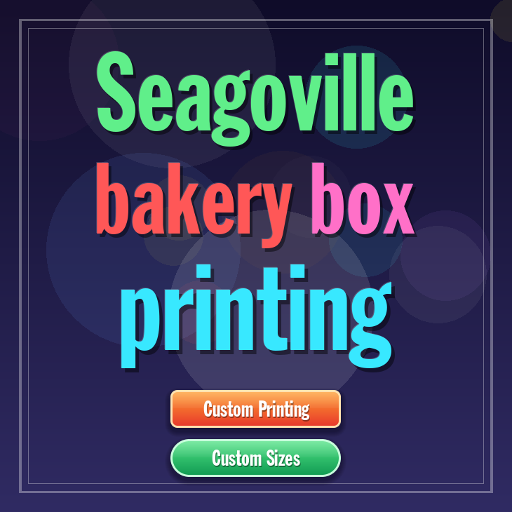 Seagoville bakery box printing