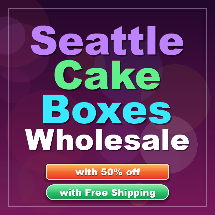 Seattle cake boxes