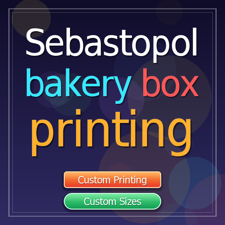Sebastopol bakery box printing
