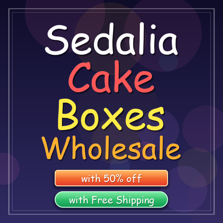 Sedalia cake boxes