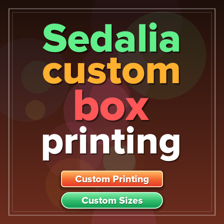Sedalia custom box printing