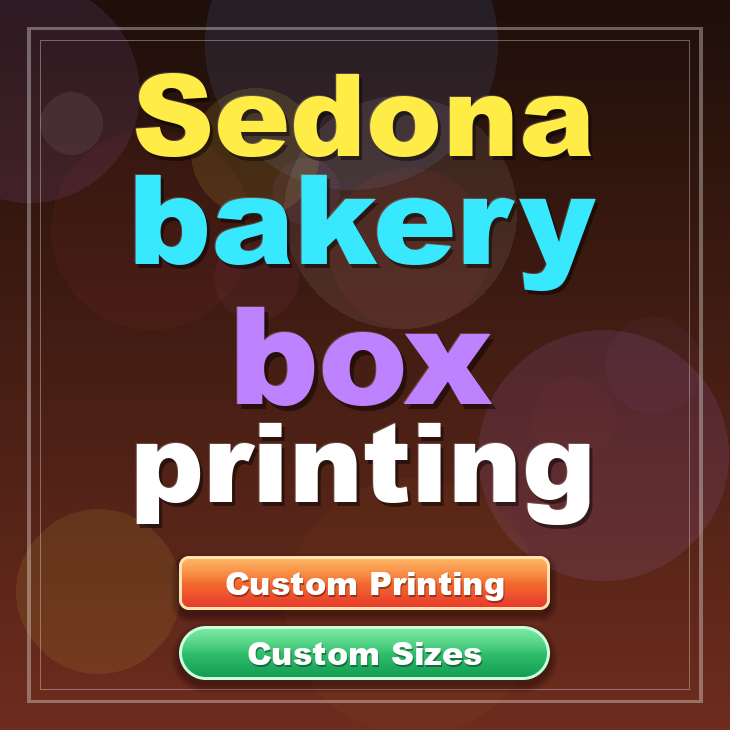Sedona bakery box printing