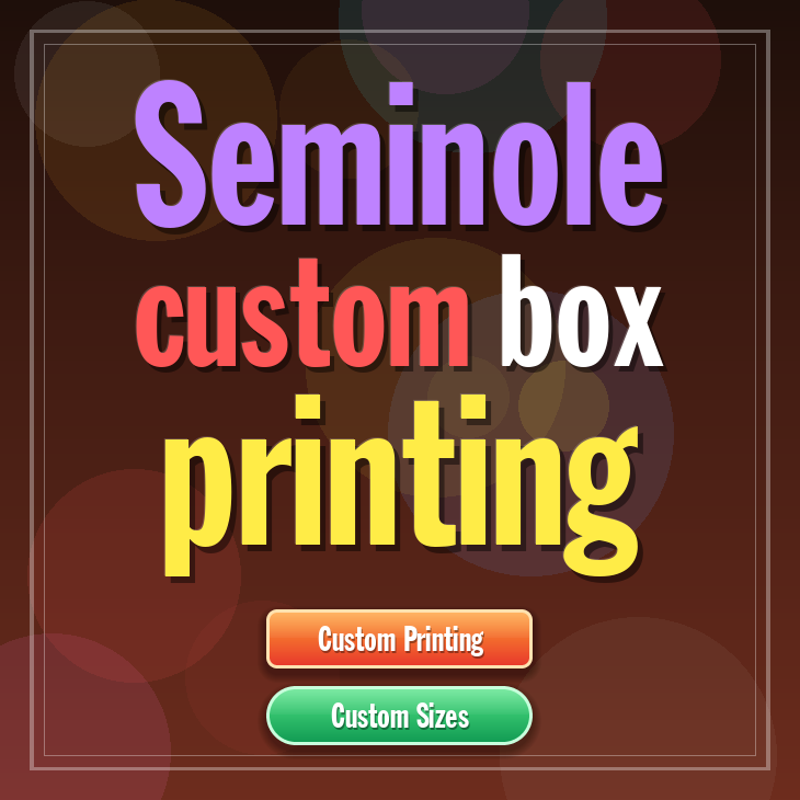 Seminole custom box printing