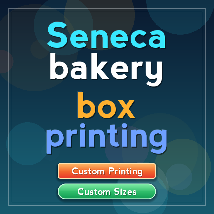 Seneca bakery box printing