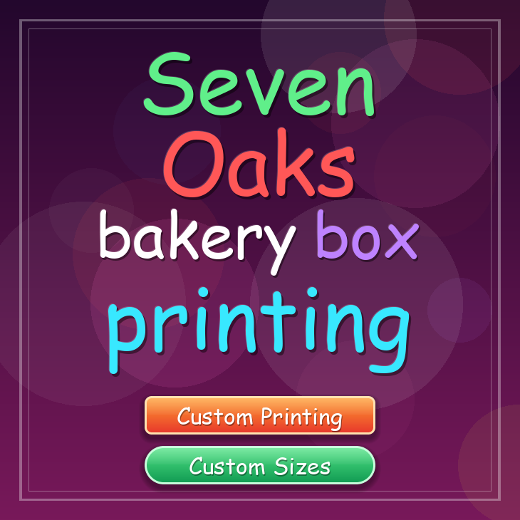 Seven Oaks bakery box printing