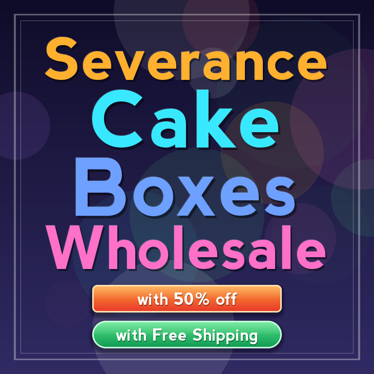 Severance cake boxes