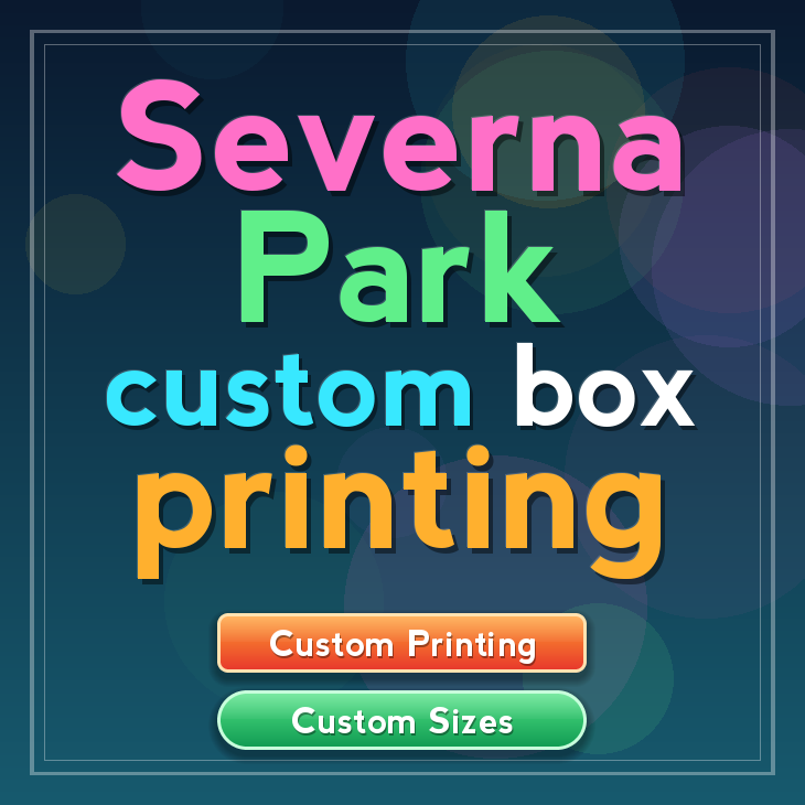 Severna Park custom box printing