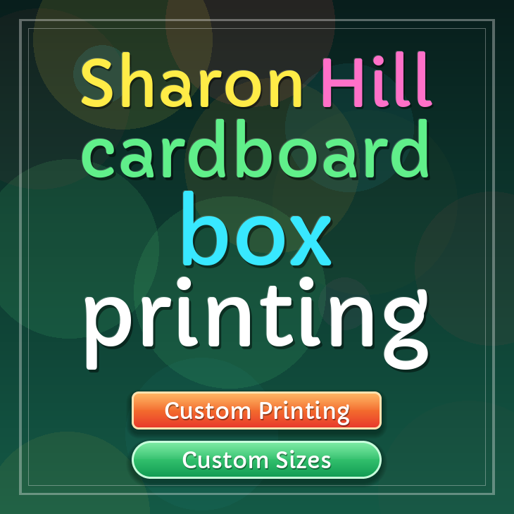 Sharon Hill cardboard box printing