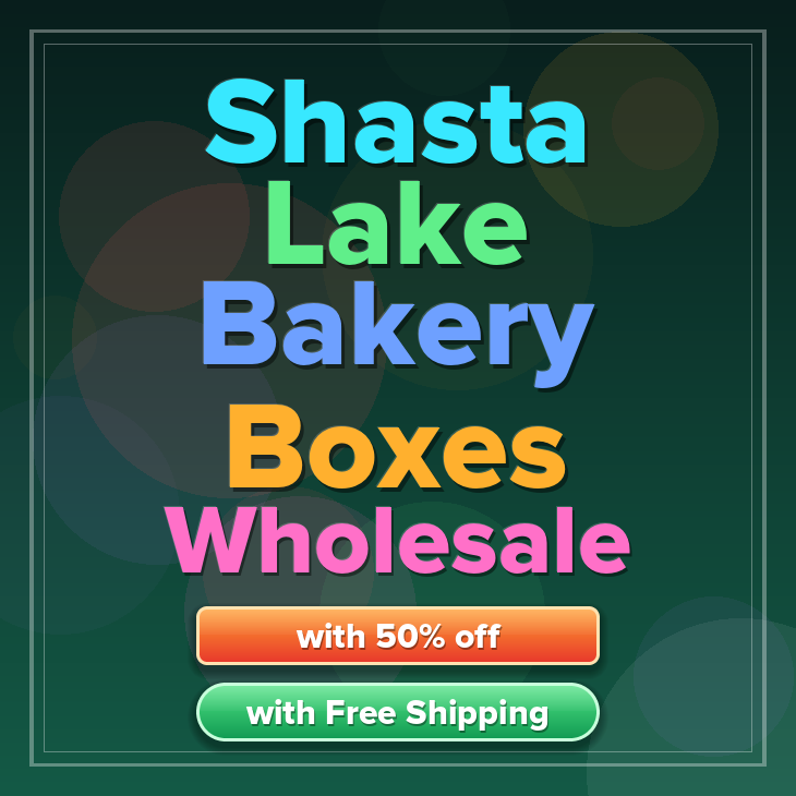 Shasta Lake bakery boxes