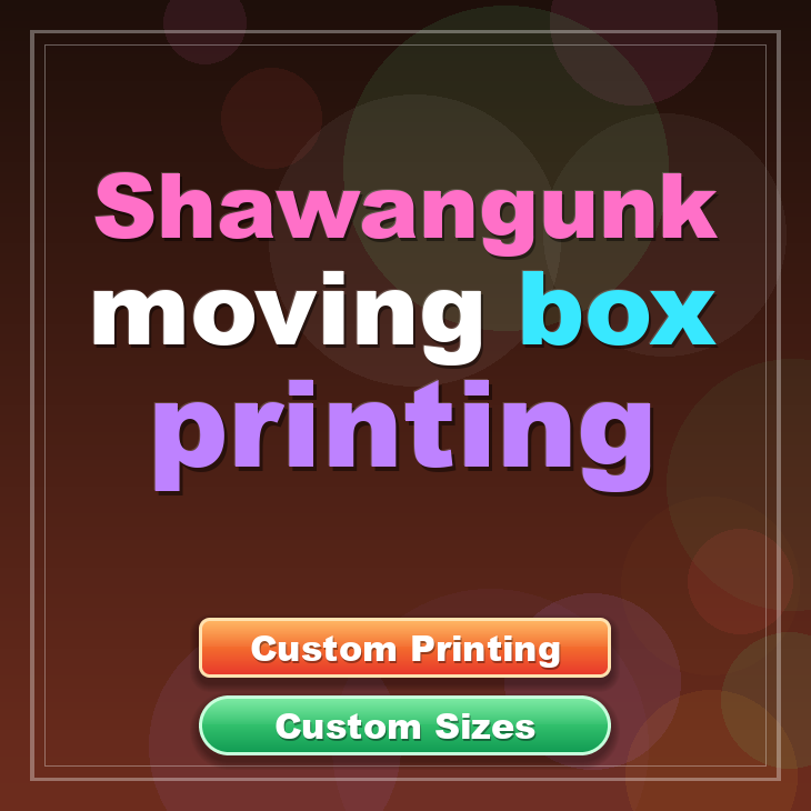 Shawangunk moving box printing