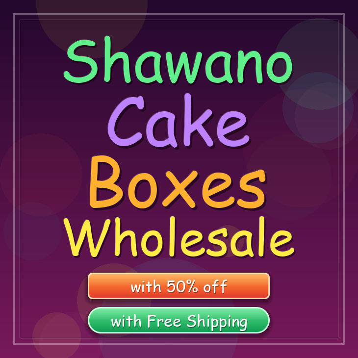 Shawano cake boxes
