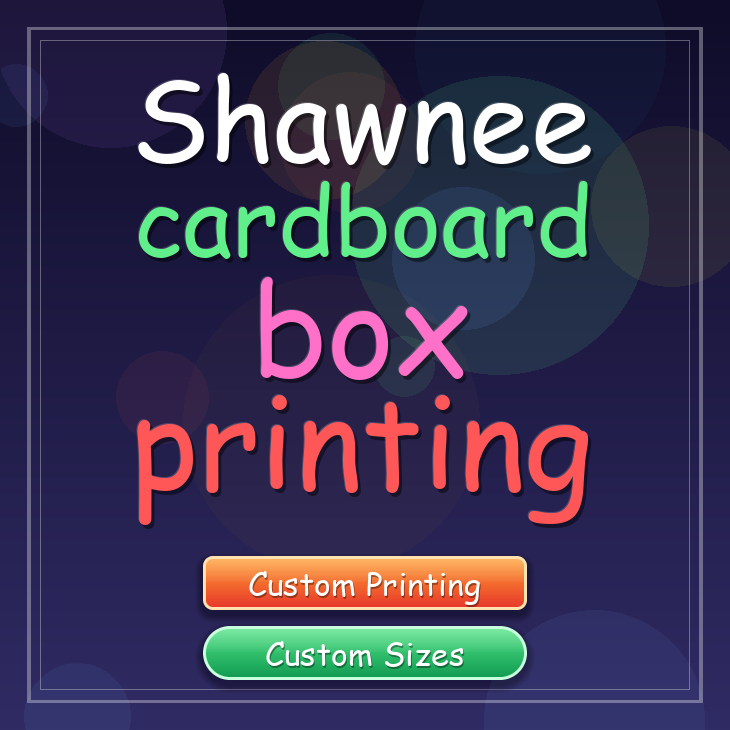 Shawnee cardboard box printing