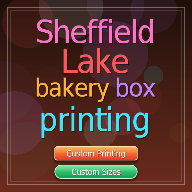 Sheffield Lake bakery box printing