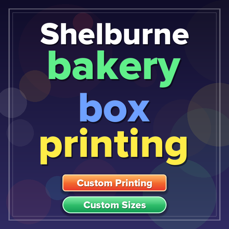 Shelburne bakery box printing