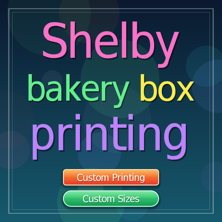 Shelby bakery box printing