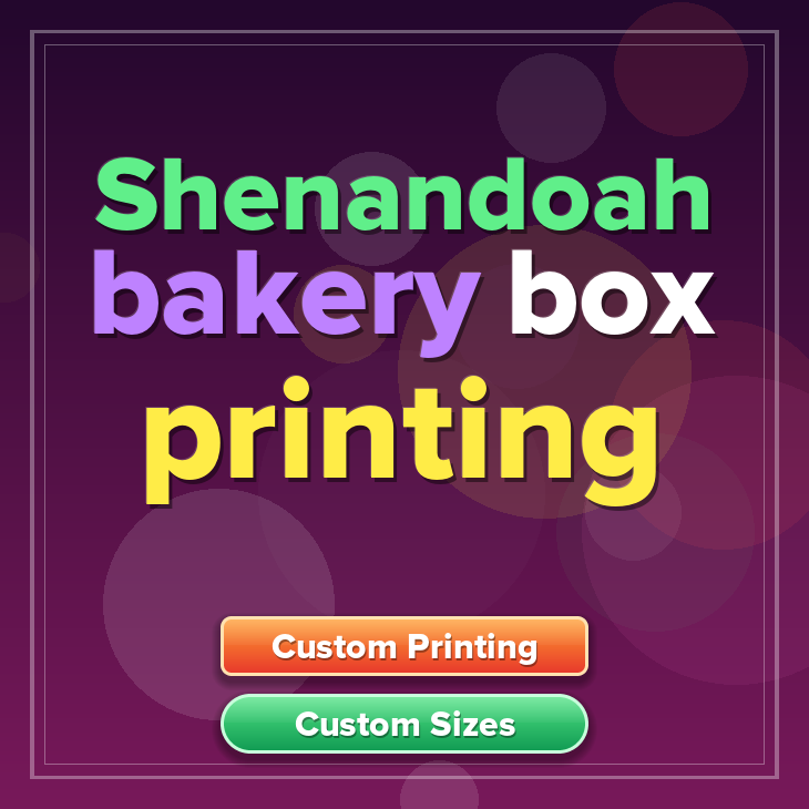 Shenandoah bakery box printing
