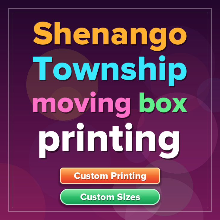 Shenango Township moving box printing