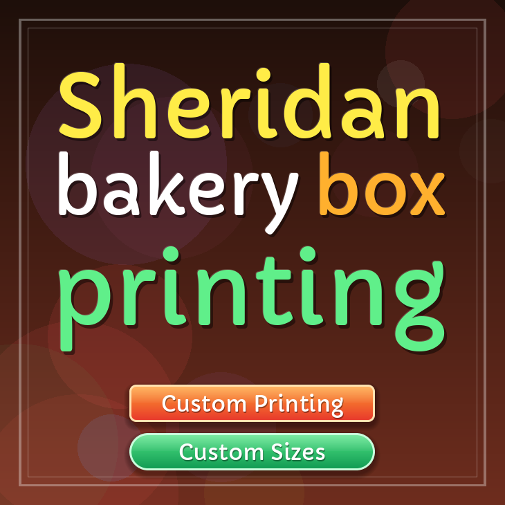 Sheridan bakery box printing