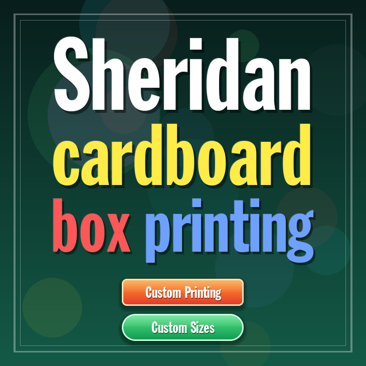 Sheridan cardboard box printing