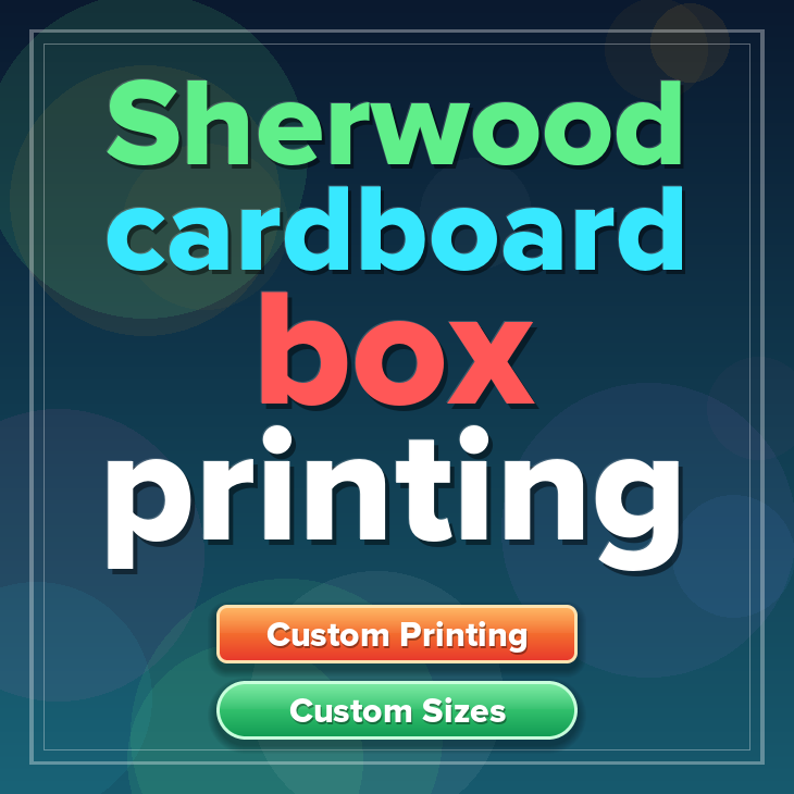 Sherwood cardboard box printing