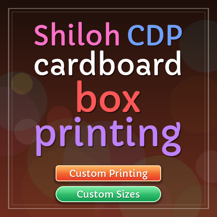 Shiloh CDP cardboard box printing