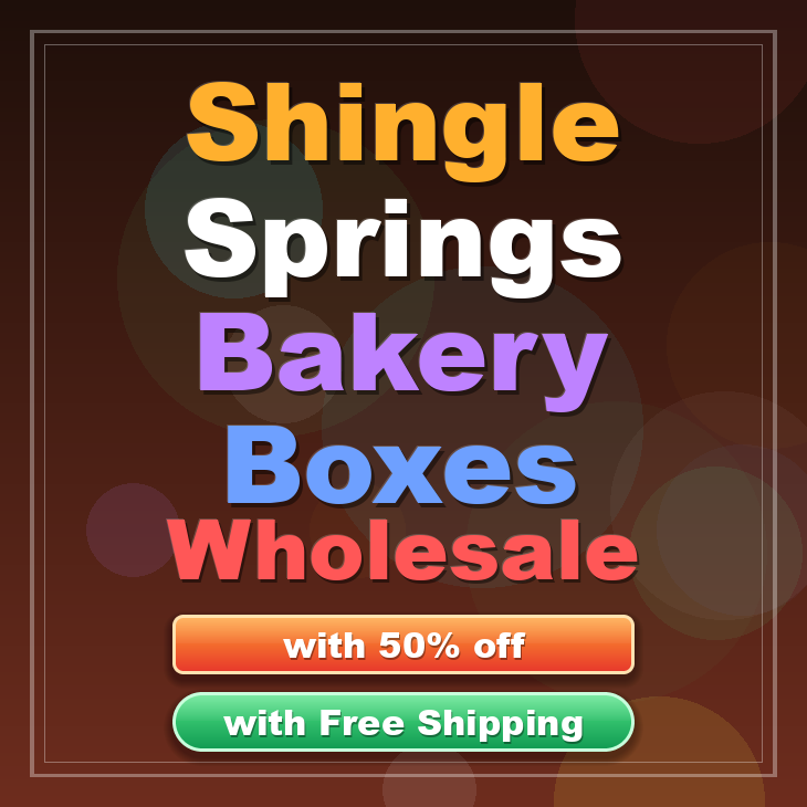 Shingle Springs bakery boxes