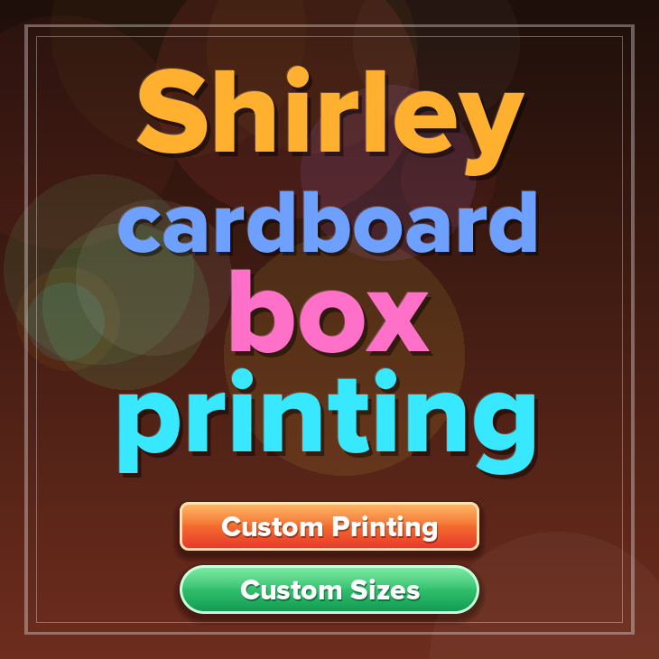 Shirley cardboard box printing