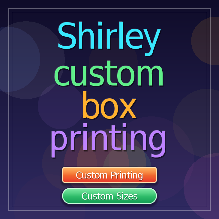 Shirley custom box printing