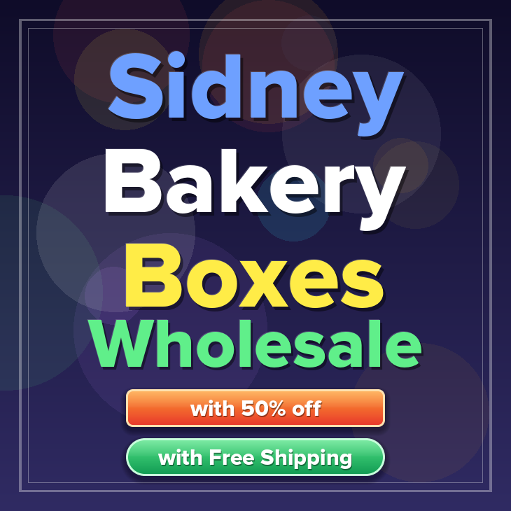 Sidney bakery boxes