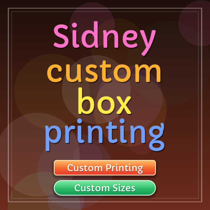 Sidney custom box printing