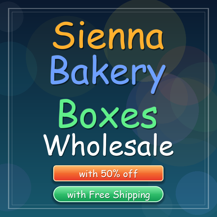 Sienna bakery boxes